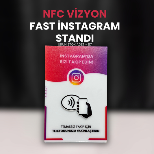 NFC VİZYON | Preminum İnstagram Standı